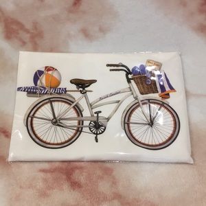 Beach Cruiser Summer Flour Sack Kitchen Towel NWT